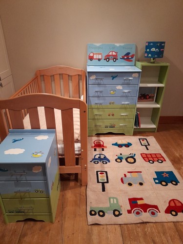 Nursery furniture set cot - nursery,
