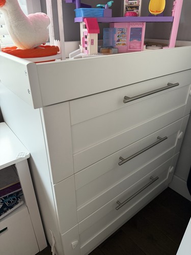 Mamas and papas white drawer - papas,