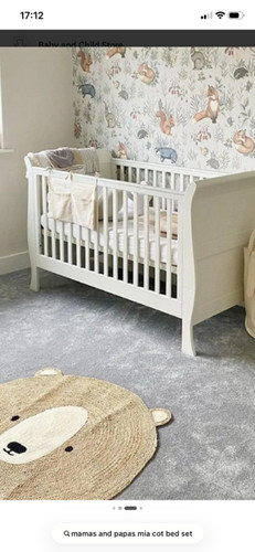 Used mamas papas mia nursery - &,